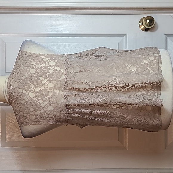 Chico's Mesh and Lace Beaded Vest - Picture 5 of 10